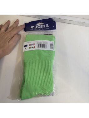 Men's Joma Athletic Socks Size M Green